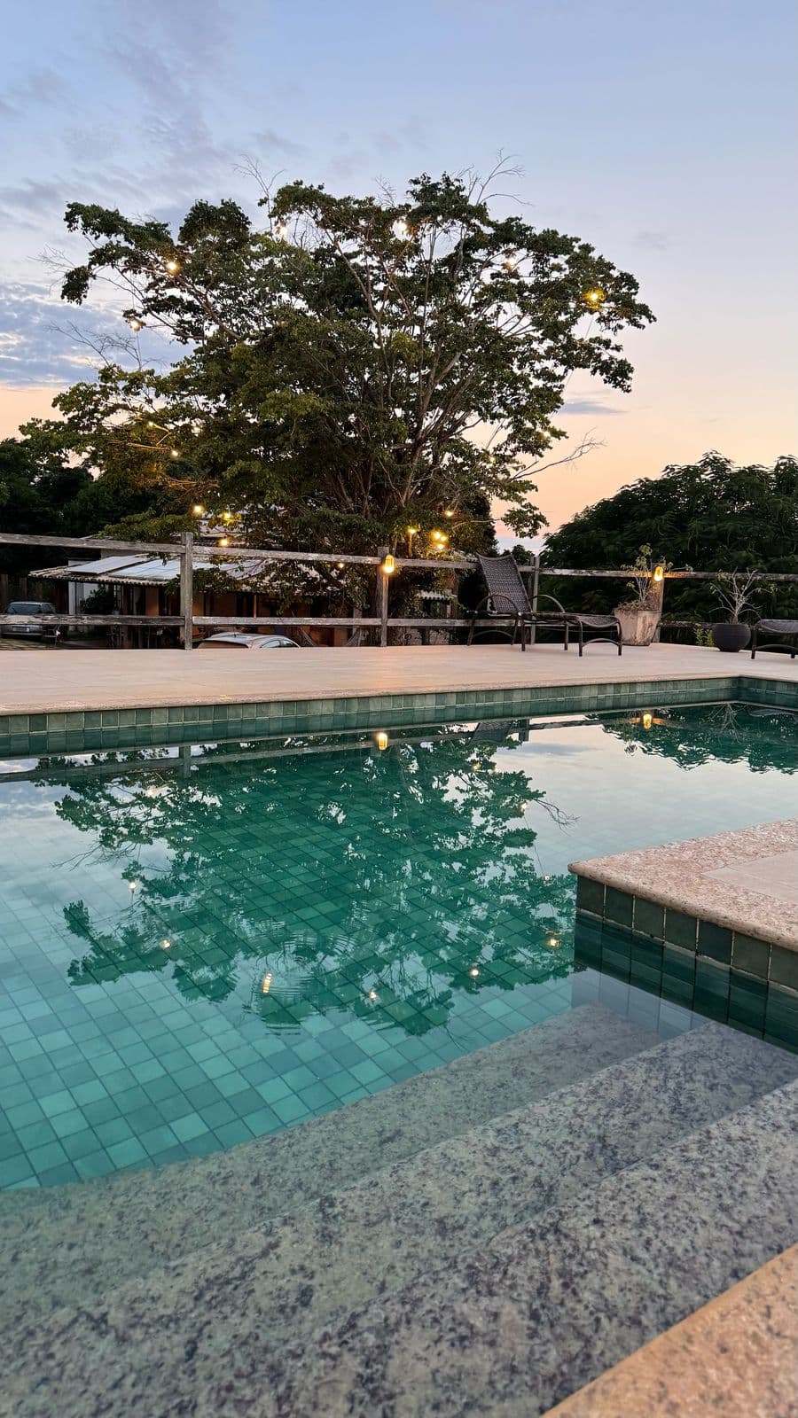 Vista do espaço ao ar livre